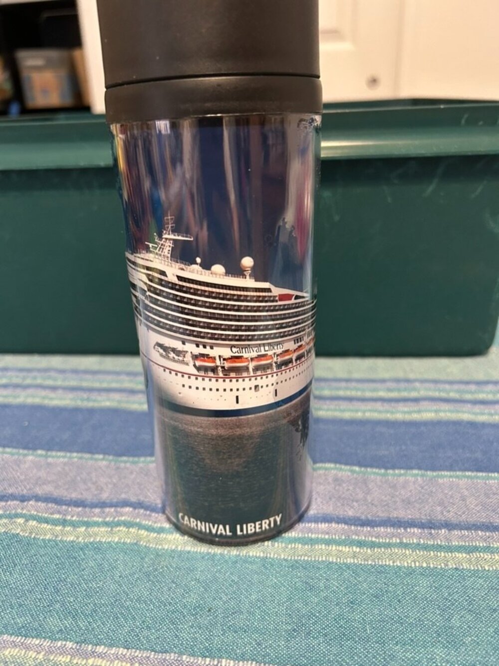 Carnival Liberty 12oz Insulated Travel Tumbler - Used